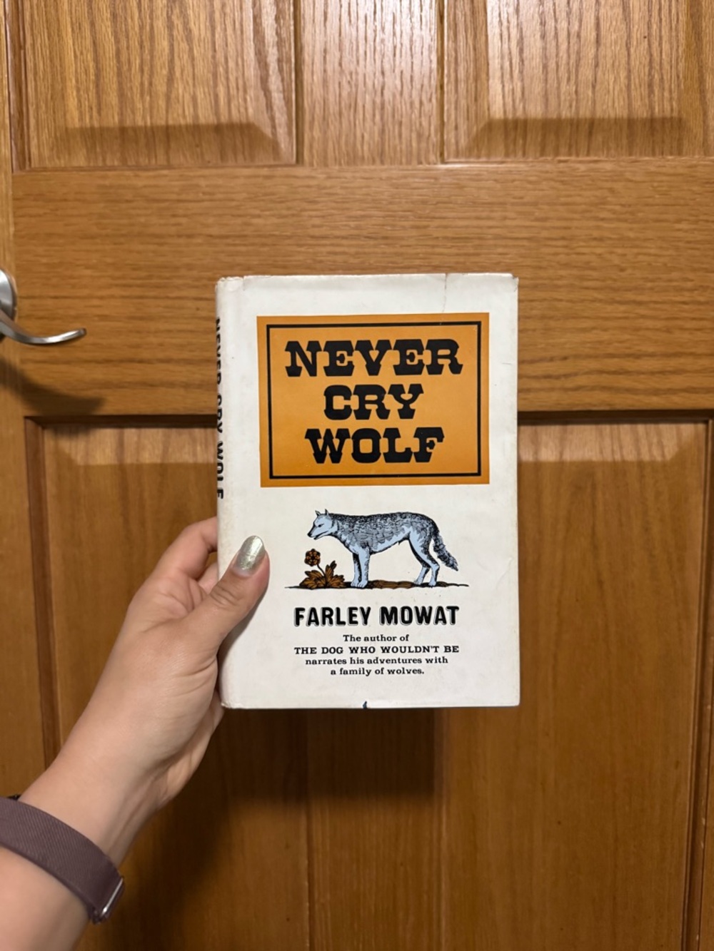 VTG Hardcover (1963): Never Cry Wolf - Farley Mowat